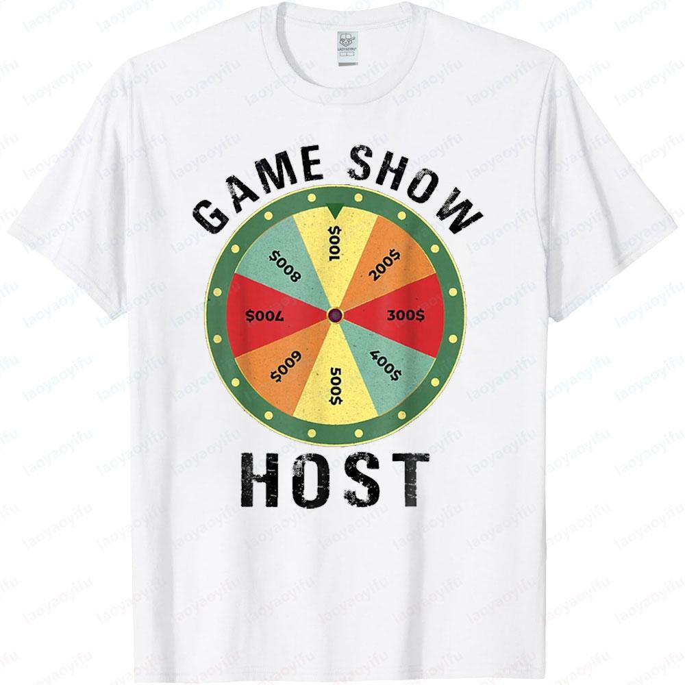 Game Show Host Wheel Lucky Prize T-shirt XXXXL