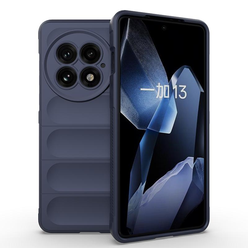 For Oneplus 13 Anti-Shock Silicone Skin Case,Rugger Armor Silicone Back Case For Oneplus 12 11