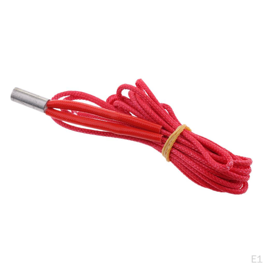 24V 40W Ceramic Heater Heating Tube 6mmx20mm Wire Length