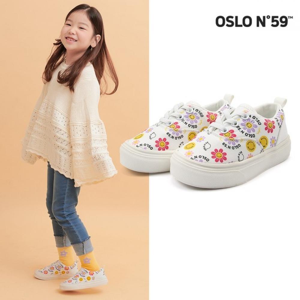Alphash Oslo N59 Flower Slip On