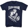 Flash Gordon Classic 80 Movie Ship Ming Flash Princess Aura Men T Shirt
