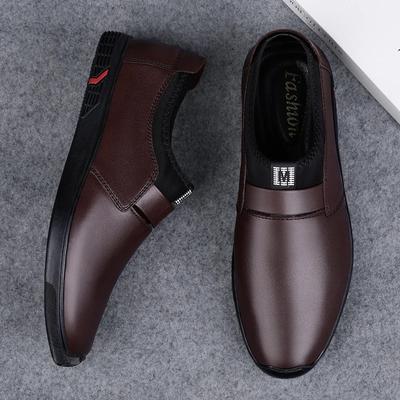 Fashion Luxury Genuine Leather Men Loafers Brown Genuine Leather Penny Loafers Man Adult Office Career Mens Shoes Sneakers Driving Shoes