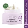 Lotus Organics+ Bakuchiol Plant Retinol Cream | 100% Certified Organic Bakuchiol | Anti-Ageing Face Cream For Fine Lines & Hydration | SPF 20 | PA+