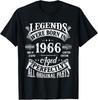 60. Geburtstag T-Shirt Vintage Geboren 1966 60 Jahre Alt B-day T-Shirt