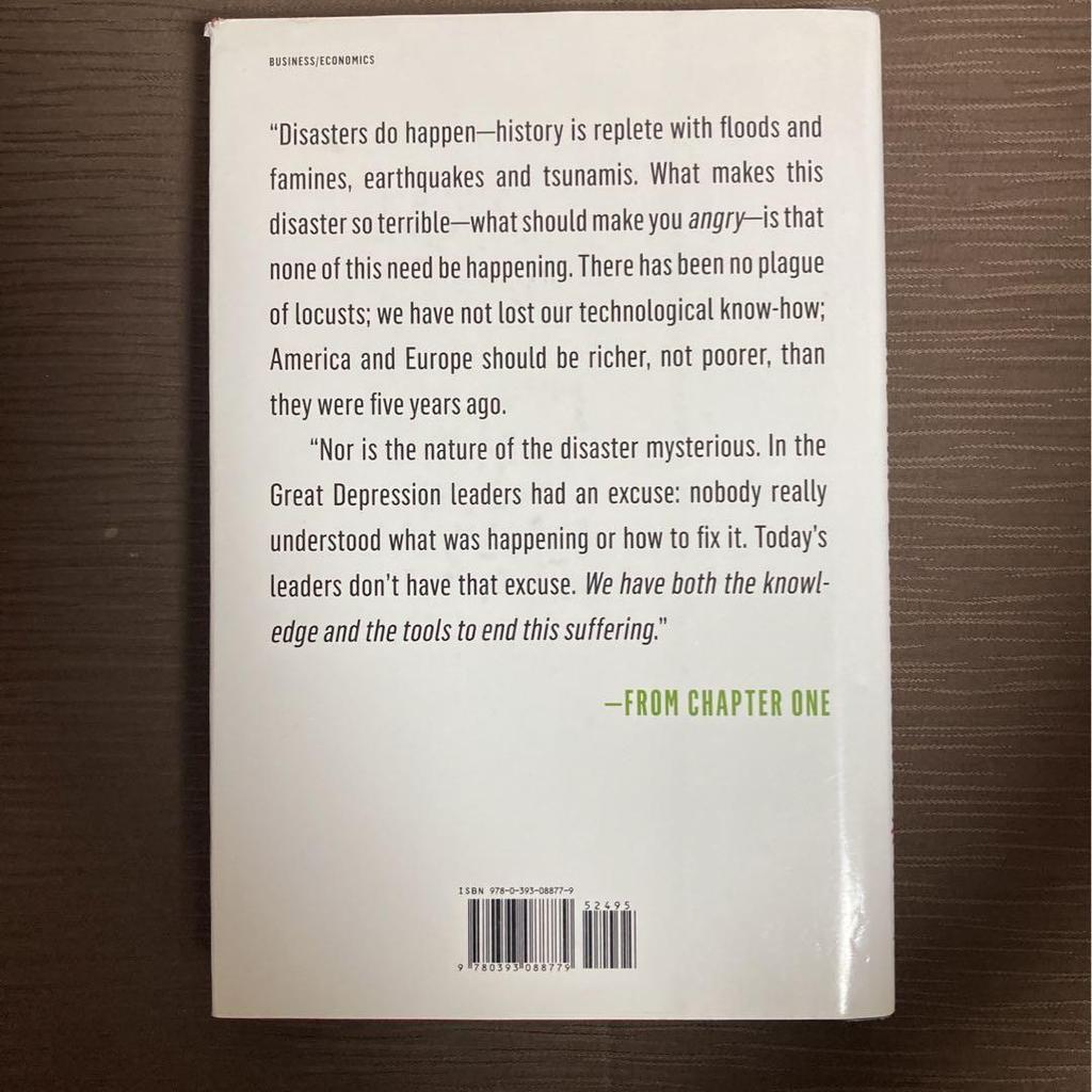 [USED] End This Depression Now!