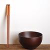 22.5cm Japanese Style Non-slip Natural Wood Chopsticks with Ties Sushi Chopsticks Set for Restaurant Kitchen Tableware