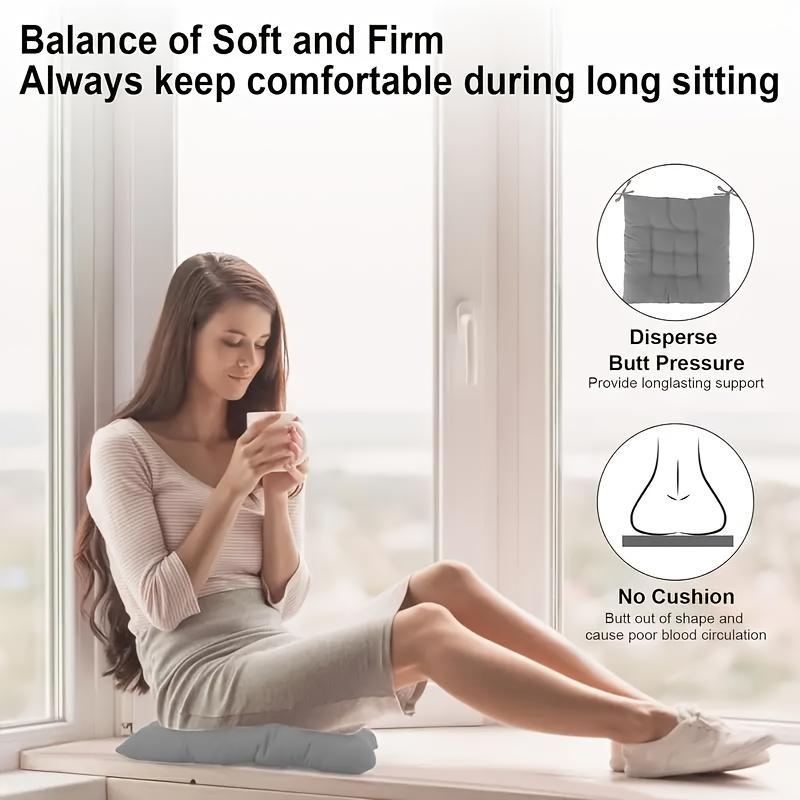 6PCS Square Cushion, Thick Cushion, Suitable for Dining Room, Living Room, Bedroom Chairs, Pillows, Pillows