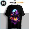 Halloween | Halloween T-shirt | Terrifying Pumpkin Head T-shirt | Short Sleeved Men and Women