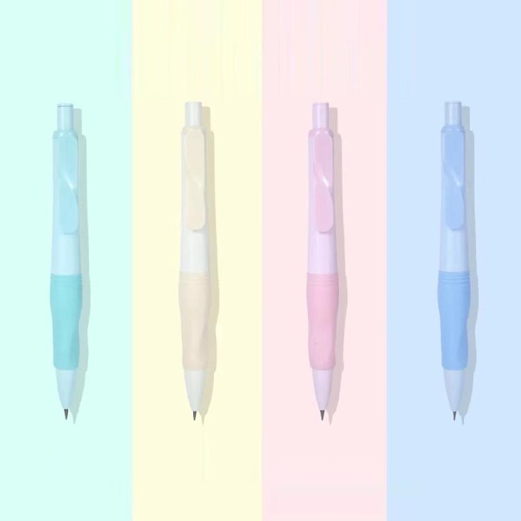 Ergonomic Grip Mechanical Pencils Built in Sharpener For Writing Sketching 2.0MM Mechanical Pencil Automatic Pencil