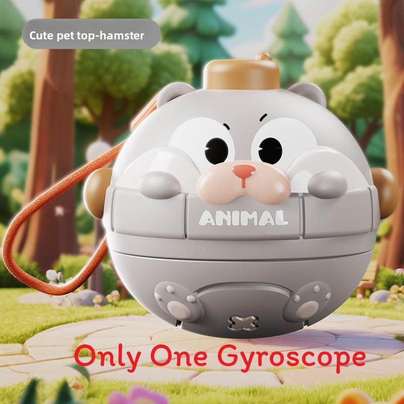 

Cartoon Hamster Elephant Rabbit Gyroscope With Press And Collision Features For Parent Child Interactive Play Hamster