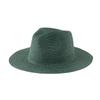 Women's Jazz Straw Hat with Wide Brim - European & American Style Panama Sunshade Fedora