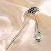 New Chinese Super Fairy Fan Tassel Hairpin Advanced Sense Shaking Hairpin Hanfu Cheongsam Hairpin Ancient Style Headdress