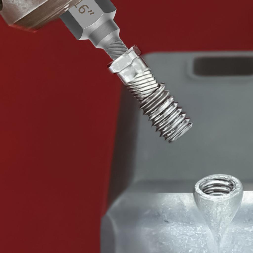 10/20Pcs Screw Extractor Kit Alloy Steel Damaged Screw Removal Set Metal Easy Out Drill Bits Broken Bolt Stud Removal Tool