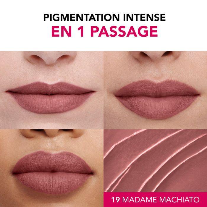 Rouge à lèvres Rouge Velvet Ink Bourjois (N 19),Rouge à lèvres - Bourjois - Rouge Velvet Ink - N 19 - Rose - Non waterproof