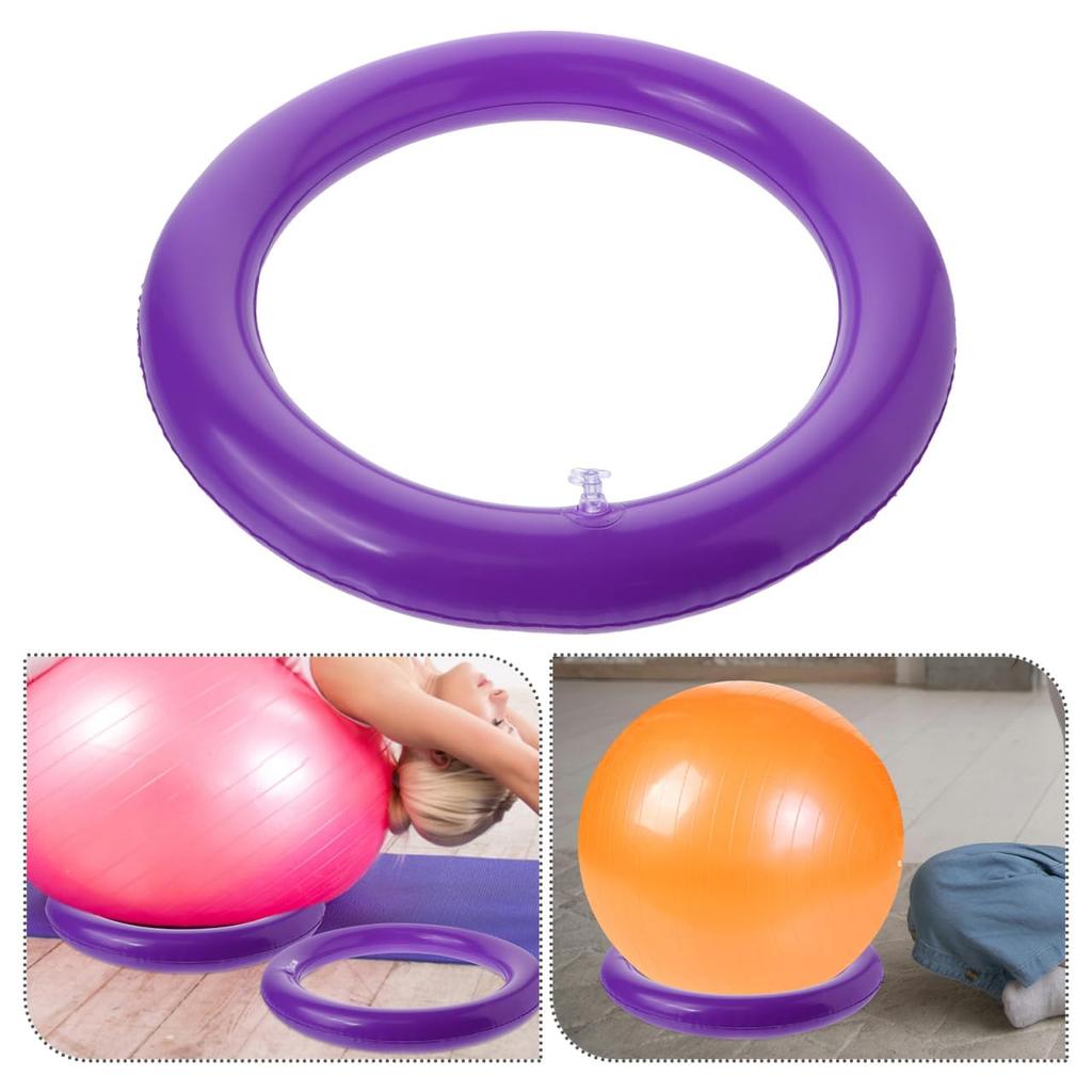SUPVOX Yoga Ball Base Fixed Ring 42cm Black - Balance