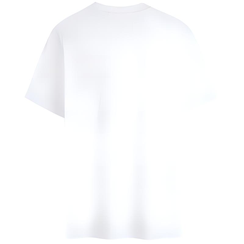 Calvin Klein Casual Commuting Color Block Pocket Printed Cotton Crew Neck Short Sleeve T-Shirt Men Tops Moonlight-White ZM02278-YAF