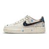 Nike Air Force 1 LV8 3 GS Paint Splatter - Light Bone Kids Sneakers White Sail Black DJ2598-001