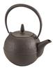 New Ikenaga Iron Works "Living with Iron" Teapot, Sakura Tea, 0.6L, with Stainless Steel Strainer, Gift Wrapping Available