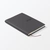 MUJI 2026 A6 Starting December Dark 84854262 Monthly/Weekly Planner, 2025, Gray,