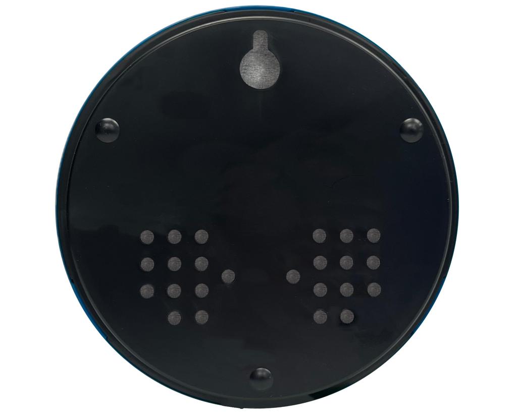 Shinwa Environmental management Round 15cm Aqua blue 70501 Thermo-hygrometer F-2