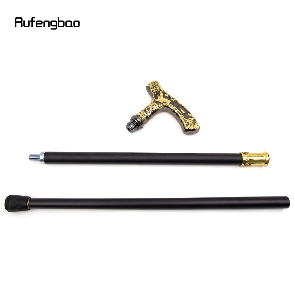 Gold Black Animal Bear Eagle Wolf Goat Deer  Walking Cane Fashion Decorative Gentleman Elegant Cosplay Cane Knob Crosier 90cm