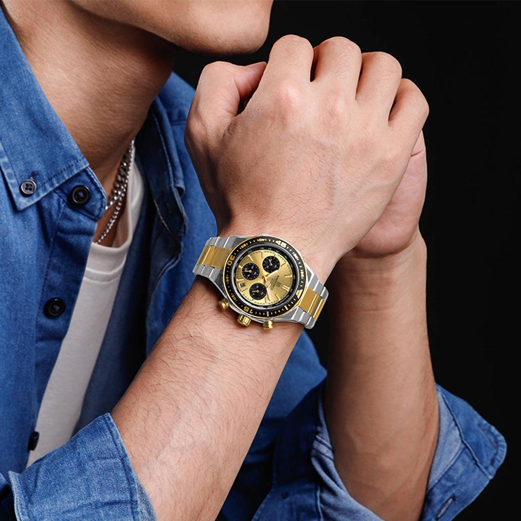 Naviforce Moda Rahat Erkek Saat İş Su Geçirmez Saatler Takvimli Aydınlık Paslanmaz Çelik