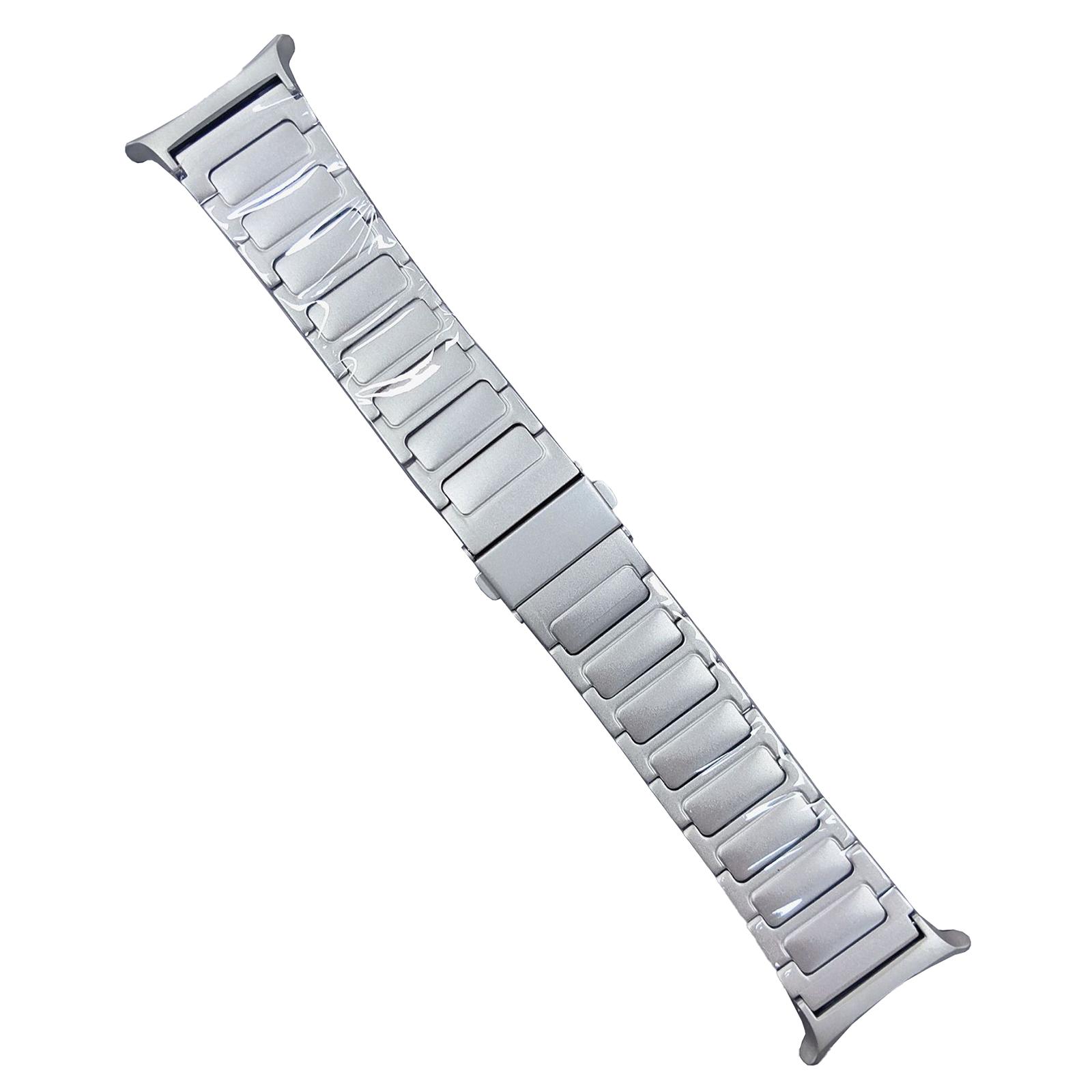 

Watch Strap for Samsung Galaxy Watch8 44mm/40mm/Watch8 Classic 46mm Titanium Alloy Wrist Band D