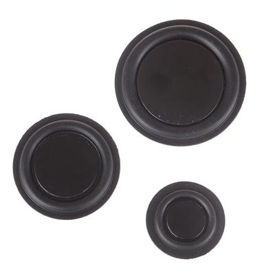 2 ks Gumový basový radiátor Pasivní membrána Woofer Vibrační membrána 30 mm 40 mm 50 mm