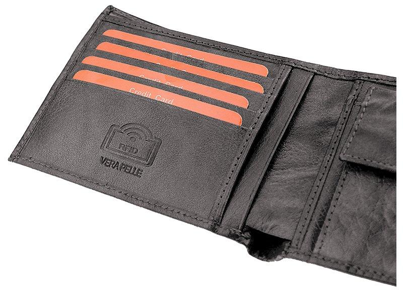 Skórzany Męski Portfel Pierre Cardin FOSSIL TILAK12 8805 RFID