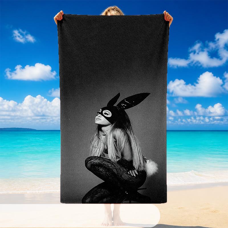 Ariana Grande Beach Towel, Soft Large Absorbent Towel For Beach Swimming Pool Travel Vacation