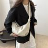 Dumpling Minimalist Modern Bag In Black White And Brown Perfect For Outfits Casual