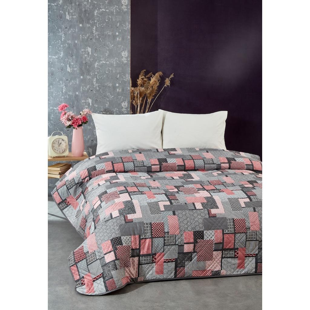 Komfort Home Double Ultrasonic MultiPurpose Cover Bed Cover Bed Cloth 200x220 cm / D26