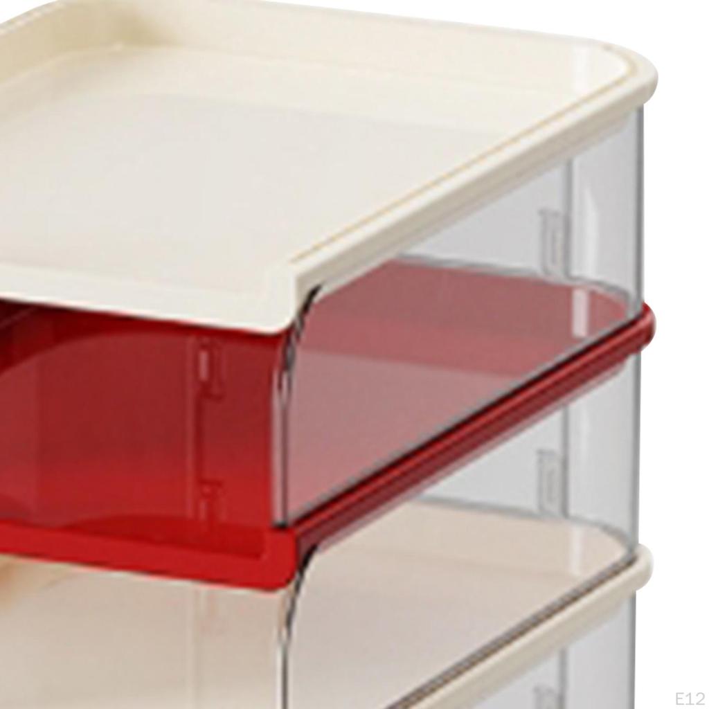 Desktop File Organizer Document Holder for Desk Newspaper Files Shelves Rack Letter Tray