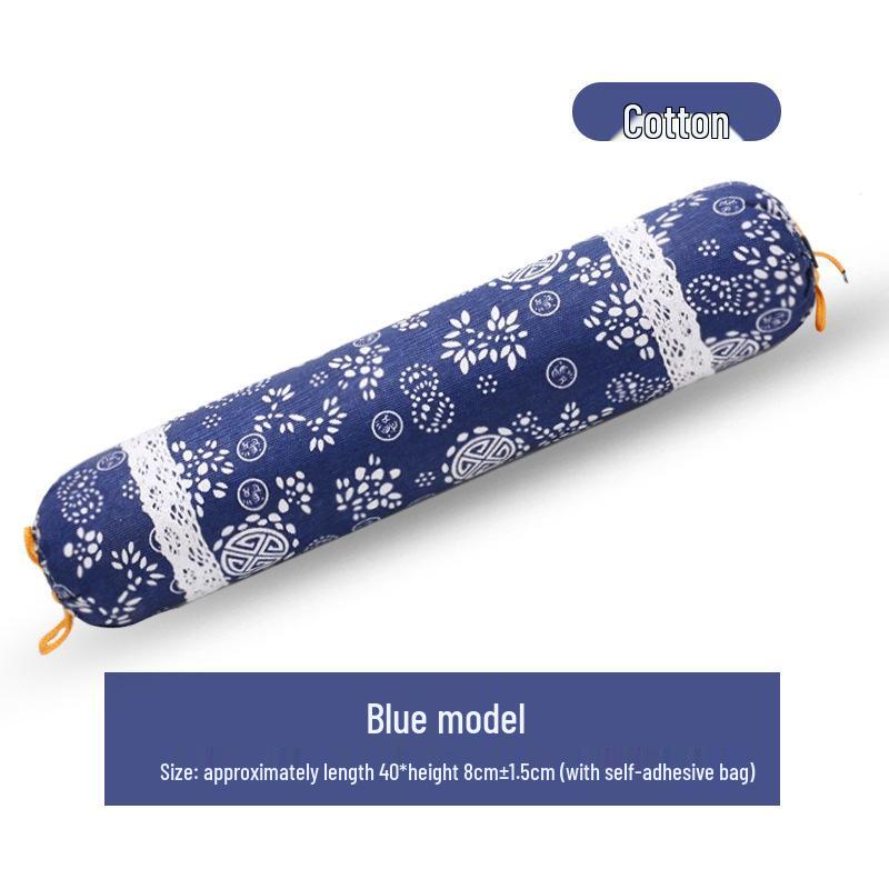 Mugwort Cylinder Candy Pillow: Removable, Washable, DIY Cervical Neck Support for Shoulder Relief, Home Comfort.