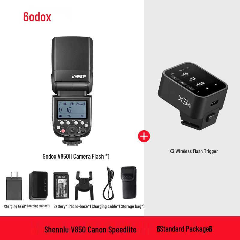 Godox V850III III High-Speed Lithium-Ion Hot Shoe Flash