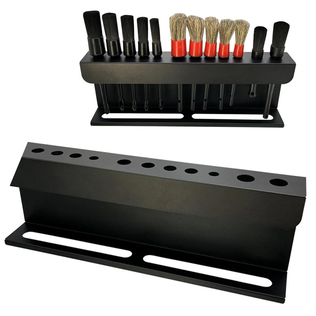 Detailing Brush Holder Spray Bottle Storage Rack Car Brush Holder For Car Detailing Brushes Auto Maintenance