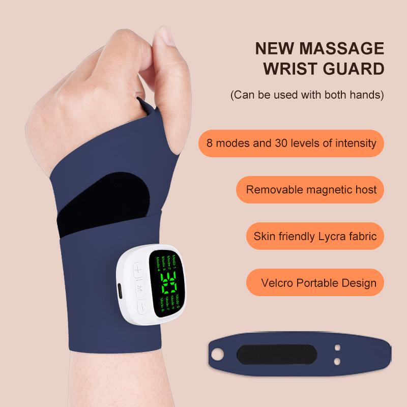 

Электрический массажер для запястья USB-перезаряжаемый вибрационный снимает теносиновит массажер для облегчения усталости при карпальном туннельном синдроме уход за здоровьем