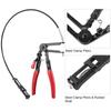 2FT Flexible Wire Hose Clamp Pliers Long Reach Bendable for Fuel Oil Water Hose Automotive Tool