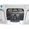 For BMW X1 F48 2016 -  ABS Car Front Seat Reading Lights Lamps Decor Frame Interior Accessories Cover Trim Carbon Fiber Look