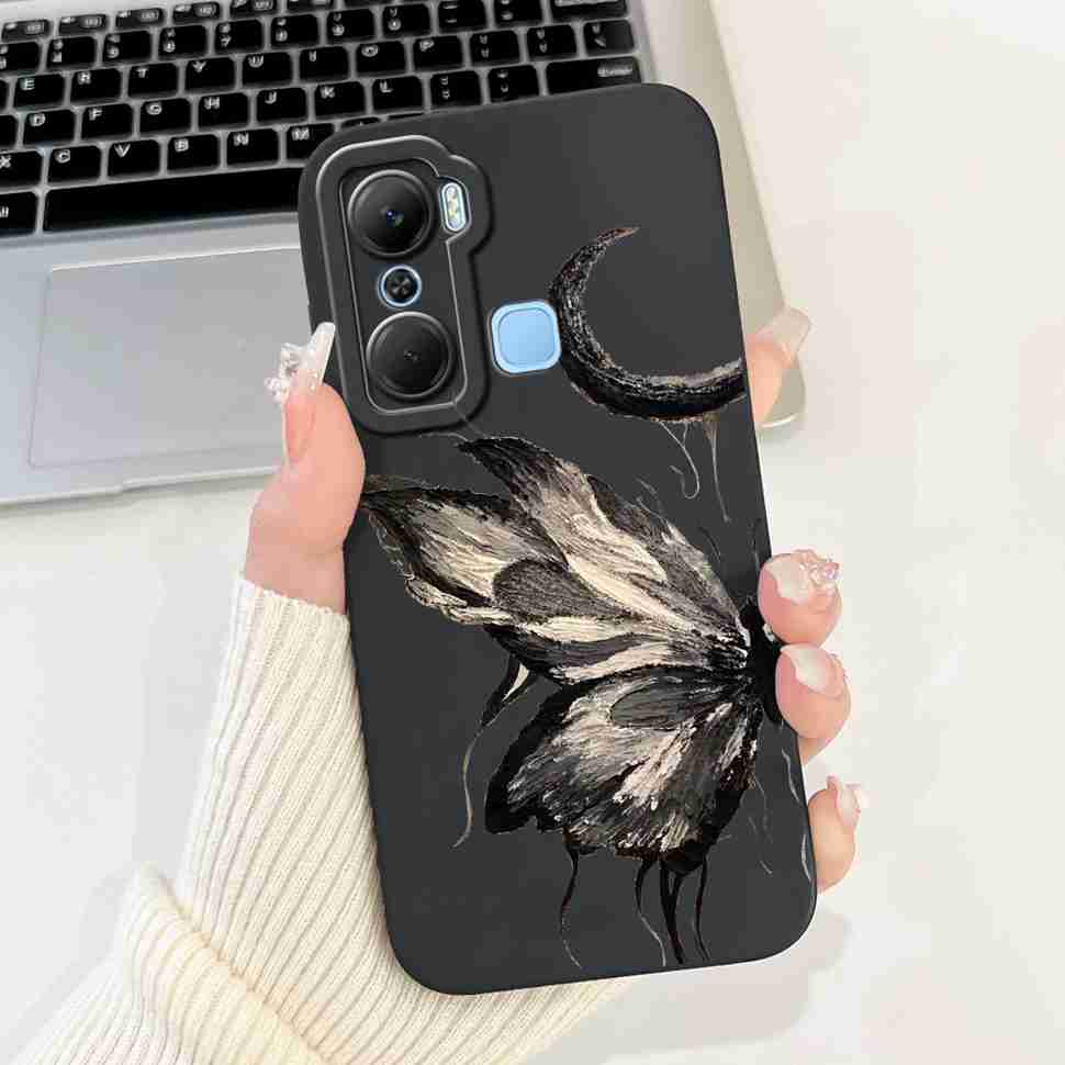 Hülle Für Infinix Hot 12 Pro X668C Schutzhülle Weich Schlank Niedliches Cartoon-Muster Abdeckung Für Infinix Hot 12 Hot12 Pro Handyhüllen Abdeckung