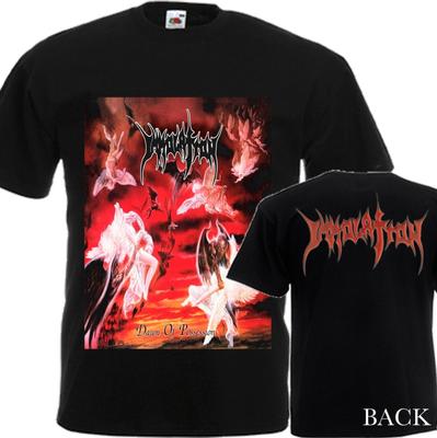 Camiseta unissex Dawn Of Possession By Metal Band Immolation Dtg Camiseta estampada