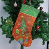 Christmas Stocking,Large Green Christmas Stockings Christmas Decorations For Family Holiday Party Decor