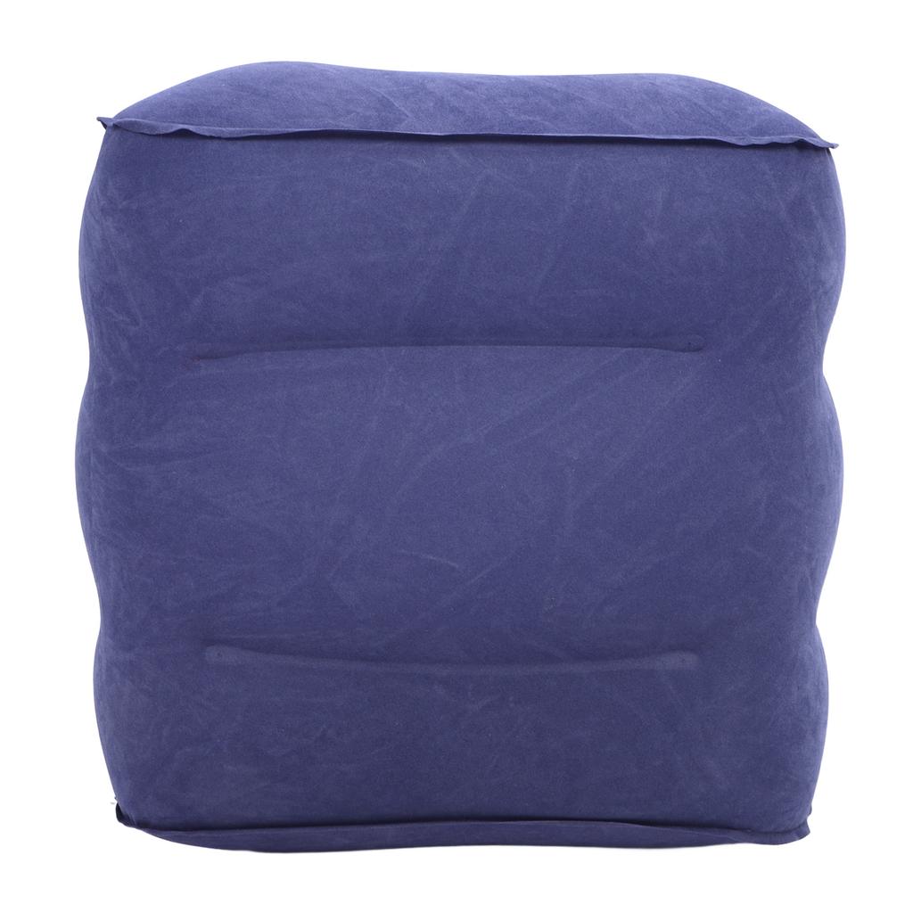 Inflatable Foot Rest Comfortable Ergonomic Portable Travel Foot Leg Rest Pillow for Airplane Car