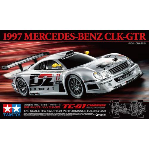 Tamiya 1/10 Electric RC Car Series No. 731 1997 Mercedes-Benz CLK-GTR (TC-01 Chassis) 58731