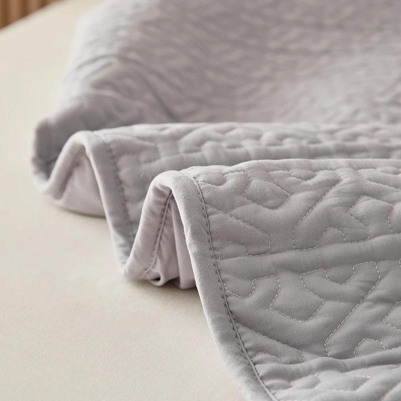 Premium-Qualität, 100 % Baumwolle, dicker Matratzenbezug, reine Baumwolle, King-Size-Bettbezug, antibakterielles Spannbettlaken, Bettwäsche, kein Kissenbezug