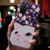 For Honor 200 / 200 Lite / 200 Pro Case 3D Flower Relief Silicone Emboss Covers for Huawei Honor 200 Pro Cases Soft Cute Cartoon
