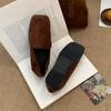 Fashion Soft Female Casual Footwear Flats With Shoes For Women Loafers Fashion Shallow Square Toe Ladies Flats Slip On Shoes
