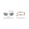 Prada Full Frame Design Metal Acetate Oval Sunglasses Women Sunglasses Tortoiseshell SPR65Z_EZVN_FE70L_C_055