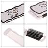 Mini Hair Brush Folding Massage Comb Head Massage Anti-Static Portable Travel Hair Brush Girl Hair Combs With Mirror