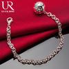 925 Sterling Silver Pendant Bracelet Fashionable Wedding Jewelry